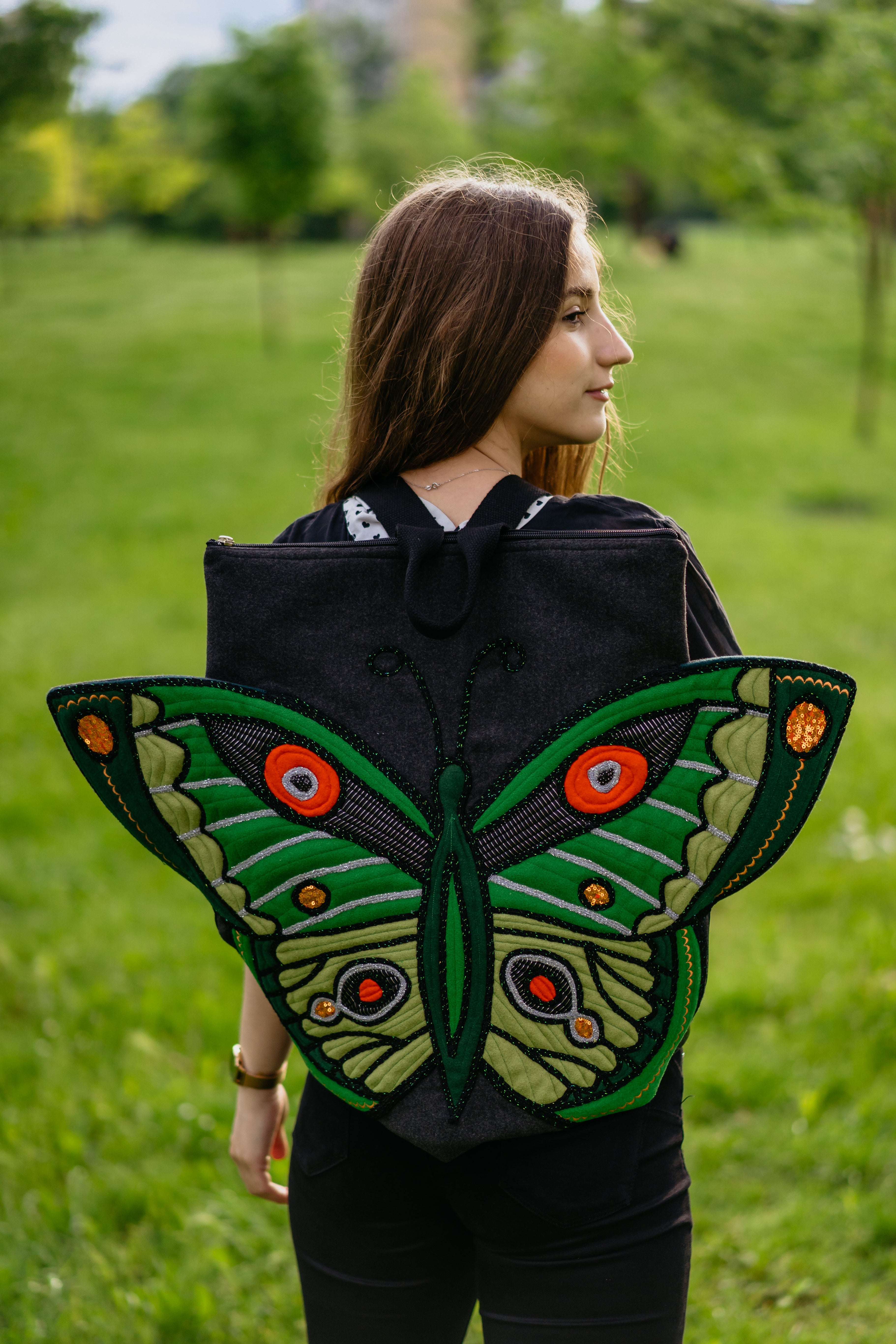 Green Butterfly 3D