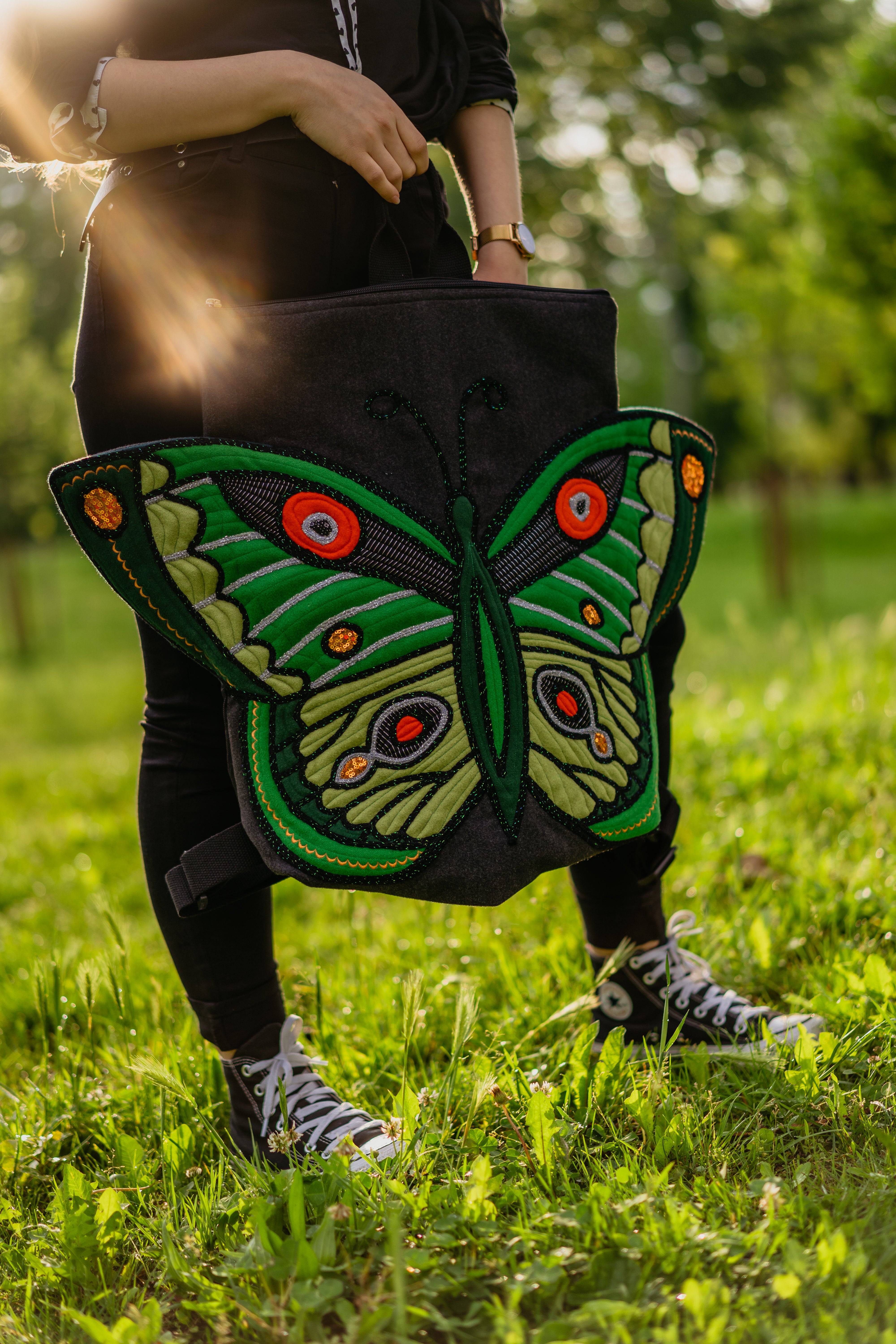 Green Butterfly 3D