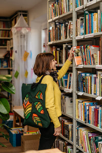 Green Leaves Backpack