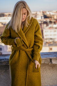 Green Picasso Coat